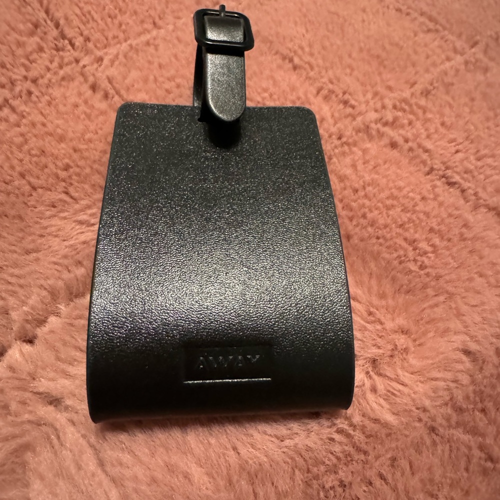 New **sold out** Black Away Luggage Tag